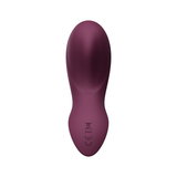 ZALO Aya Wearable Vibrator Velvet Purple with Ergonomic Design and Removable Silicone Attachment