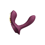 ZALO Aya Wearable Vibrator in Velvet Purple with sleek, ergonomic design for versatile internal and external stimulation.