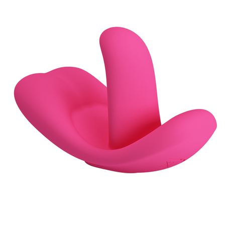 Pretty Love Hazelynn App-Controlled Vibrator Pink featuring a soft silicone design for personalized pleasure.