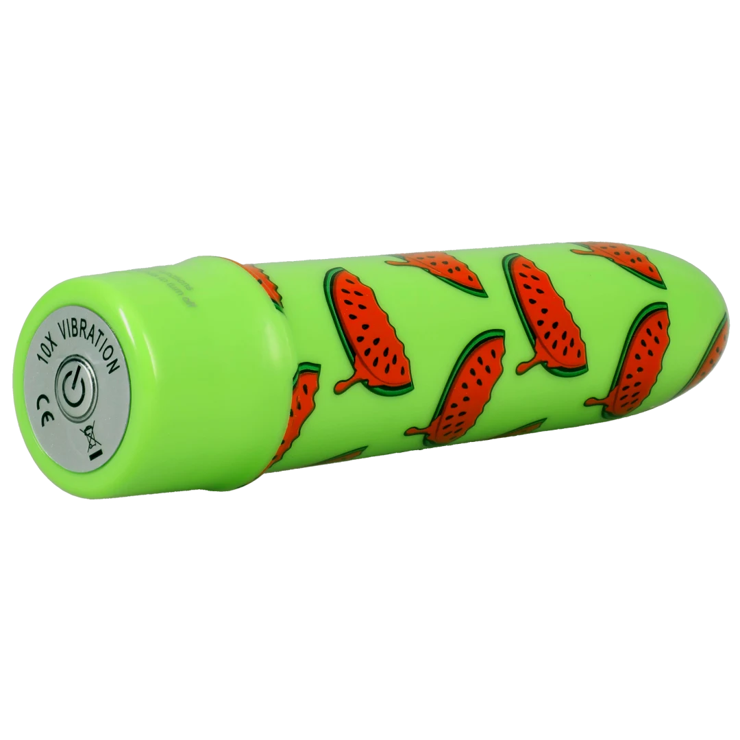 Goodhead Buzz Buddies 5 Inch Multi-Speed Vibe Watermelon - Image 2