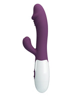 Pretty Love Snappy Rabbit Purple dual stimulator for G-spot and clitoral pleasure.