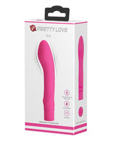 Pretty Love Ira 10 Functions Vibrator Fuchsia packaging showing its sleek design and features.