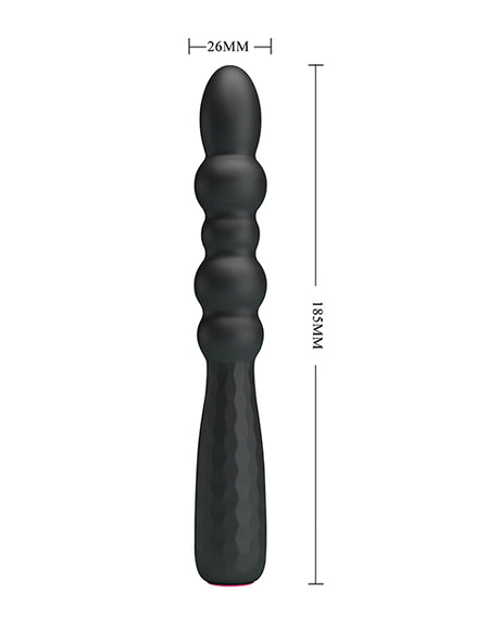 Image of Pretty Love Mr Play Vibrating Anal Plug showing its unique shape and dimensions, perfect for intimate pleasure.