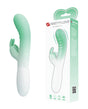 Pretty Love Cerberus Licking Rabbit Aqua Ombre in a sleek design with dual stimulation features.