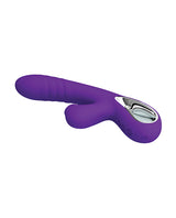 Pretty Love Jersey Sucking & Vibrating Rabbit Purple, vibratory sex toy with suction features in vibrant purple color.