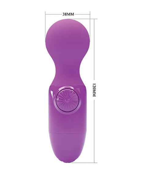 Pretty Love Little Cute Mini Stick Massager Purple with multi-speed settings for powerful vibrations