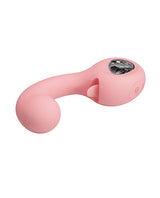 Pretty Love Extreme Series Powerful Vibration Erynnyes dual-stimulation rabbit vibrator in pink silicone design.