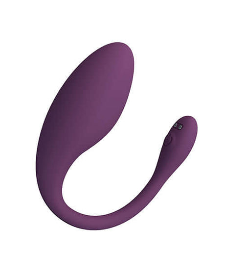 Pretty Love Dora Egg Massager Purple, a flexible app-controlled couple's vibrator with 12 settings.