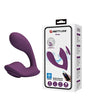 Pretty Love Franz Magnetic App-Controlled Panty Vibe Purple packaging and vibe design on display.