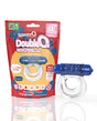 Screaming O 4T DoubleO 6 Vibrating Cock Ring Blueberry package and product image showcasing features.