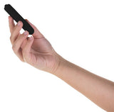 Hand holding the Power Bullet Breeze 3.5 Inch Bullet Vibrator Black for targeted vibrations.