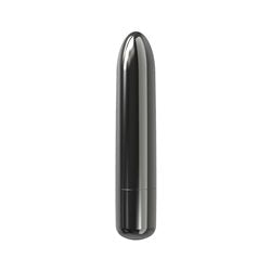 PowerBullet Bullet Point 4 Inch Bullet Vibrator Black sleek design for targeted sensations and powerful vibrations.