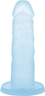 Addiction Cocktails 5.5 Inch Silicone Dong Blue Lagoon in a smooth, ocean-blue design for versatile play.