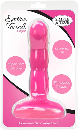Simple and Pure Extra Touch Finger Dong Pink designed for enhanced sensation and precision.