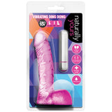 Naturally Yours Vibrating Ding Dong 6.5 inches Pink packaging featuring a realistic design and discreet visuals.