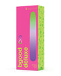 Bgood Infinite Deluxe Vibrator Sea Foam product packaging featuring vibrant colors and sleek design.