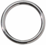 Spartacus Gear Metal C Ring made of welded nickel, 1 1/2 inches for a secure fit around the penis and testicles.