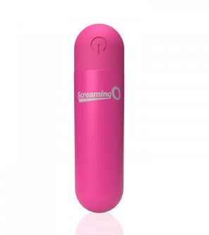 Screaming O Soft Touch Rechargeable Bullet Vibrator Pink, compact and discreet for targeted pleasure.