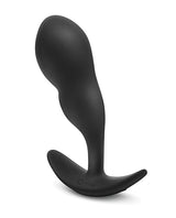 b-Vibe Remote Control P-Spot Snug Plug Black for prostate pleasure and stimulation.