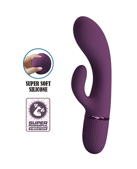 Pretty Love Extreme Series Powerful Vibration Marski dual-stimulation rabbit vibrator with 10 vibration modes.