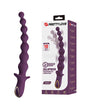 Pretty Love Extreme Series Powerful Vibration Rigdon 10-inch vibrating toy for anal stimulation, flexible silicone design.