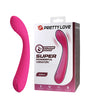 Pretty Love Extreme Series Powerful Vibration Jessica vibrator in pink packaging with ergonomic design.