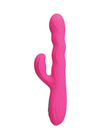 Pretty Love Winters Squiggle Vibrator Pink with advanced design and unique waving settings for enhanced pleasure.