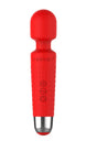 Viben Mini Halo Red Rose Wand Massager showcasing its compact design and controls for customizable vibrations.