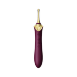 ZALO Bess 2 Velvet Purple Clitoral Massager with DirectPower technology and multiple head attachments for targeted and customizable pleasure