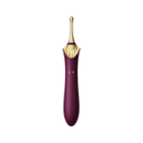 ZALO Bess 2 Velvet Purple Clitoral Massager with Multiple Attachments for Targeted Stimulation and Healing Function