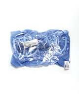 Coquette Floral Lace Babydoll and Thong Set Blue 1X/2X packaged in clear plastic.
