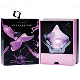 Clandestine Devices Mimic Rechargeable Vibrator Lilac in its packaging, featuring ergonomic design and premium silicone.