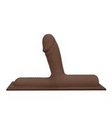 The Cowgirl Bronco Silicone Attachment Chocolate, a lifelike accessory for the Cowgirl Premium Sex Machine.