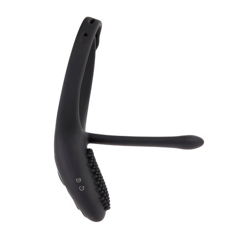 Zero Tolerance Mr Tickler Vibrating Cock Ring Black designed for comfort and intense pleasure with dual motors.