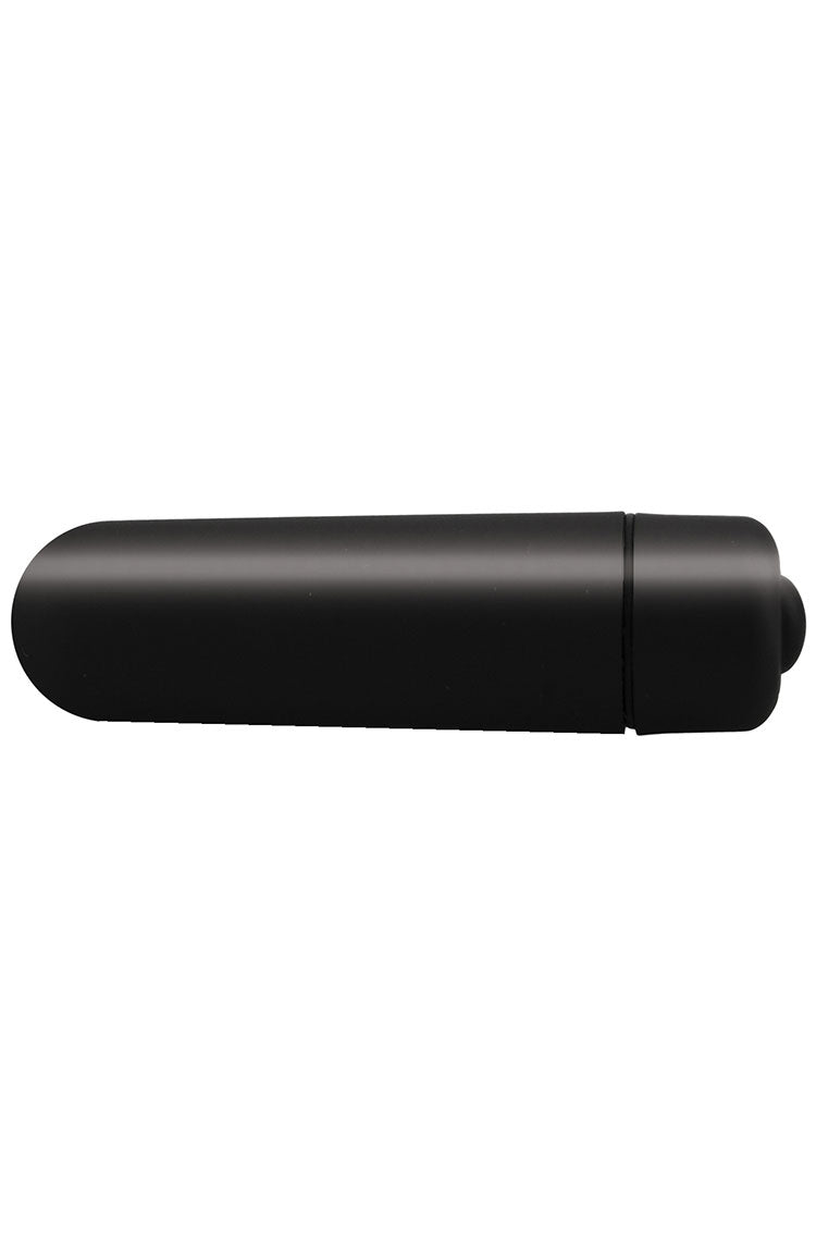 Mistress Mercedes Vibrating Mouth Stroker Chocolate in sleek black design for ultimate pleasure.