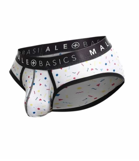 Male Basics Sexy Pouch Brief Confetti Small