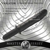 The Violator 13 Mode XL Dildo Thruster with 9.5" insertable length and 3" diameter for intense pleasure.