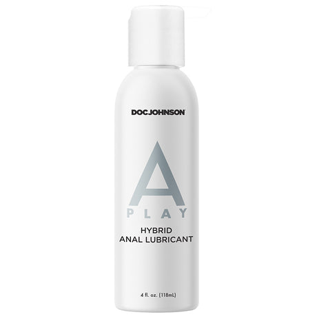 Doc Johnson A-Play Hybrid Anal Lubricant 4 oz bottle with smooth design for comfortable anal play.