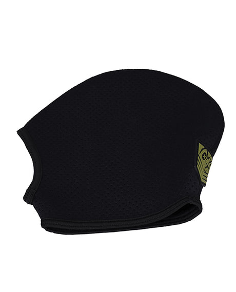 Fort Troff Black Ops Hood Large Black in perforated neoprene design for stealth and comfort.