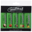 GoodHead Oral Delight Gel 5 Pack Tropical Fruits featuring Coconut, Mango, Passion Fruit, Strawberry Kiwi, Pineapple.