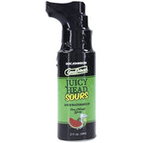 GoodHead Juicy Head Sour Watermelon Mouth Spray 2 oz bottle, designed for refreshing oral play, tangy watermelon flavor.