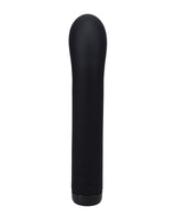In A Bag Silicone Rechargeable Rabbit Vibrator Black, sleek black design with a smooth, contoured surface.