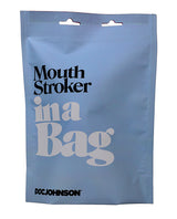 In A Bag Mouth Stroker Frost ULTRASKYN Masturbator packaging by Doc Johnson.