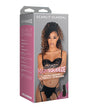 Main Squeeze ULTRASKYN Pussy Stroker Scarlit Scandal packaging featuring Scarlit Scandal in lingerie.