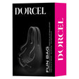 Dorcel Fun Bag Testicle Vibrator box featuring a sleek design and product information.