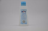 K-Y Liquid Personal Lubricant 4.5 Oz Water Based bottle on a white background for intimate moments.
