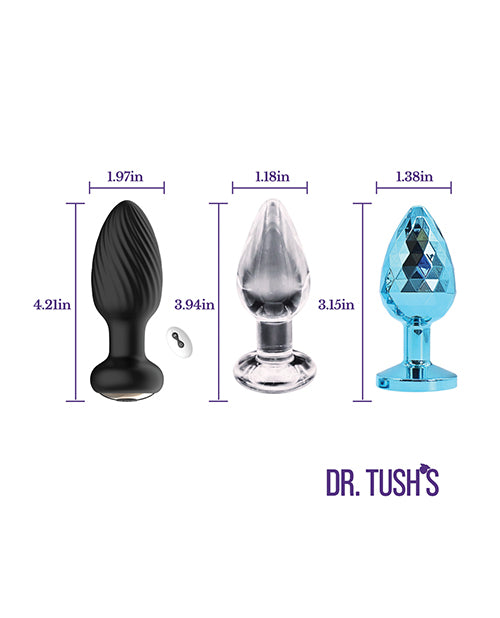 Dr Tush's Venture Collection Medium Anal Plug Set - Image 3
