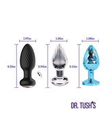 Dr Tush's Venture Collection Medium Anal Plug Set - Image 3