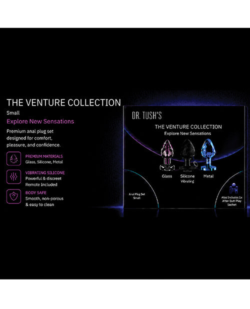 Dr Tush's Venture Collection Anal Plug Set Small - Image 5