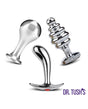 Dr Tush's Tools of Temptation Medium Anal Plug Set Metal